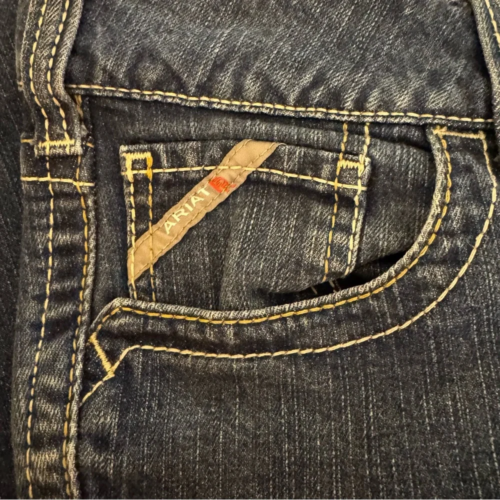 Ariat Dark Blue Straight Leg Jeans - Picture 7 of 13